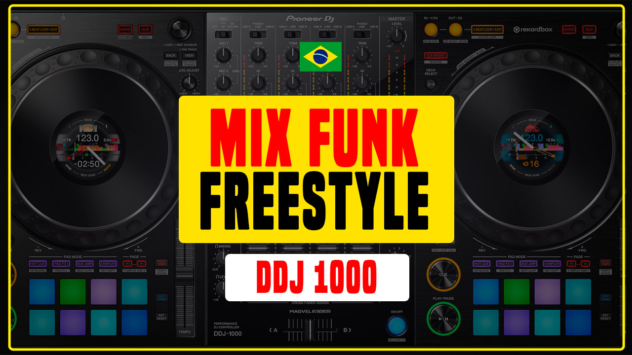 TECNICAS DE DJ NO FUNK NA DDJ 1000 PIONEER DJ